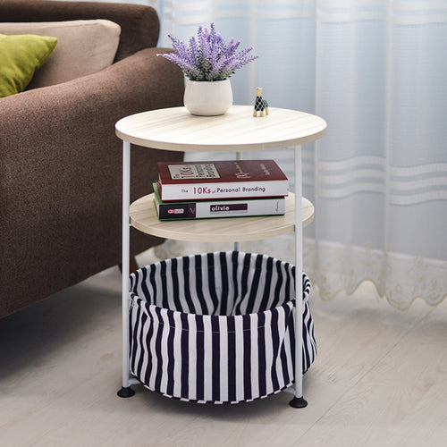 Movable Round Small Table