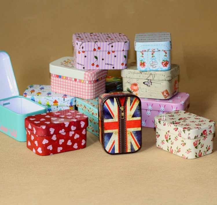 Patterned Mini Storage Box